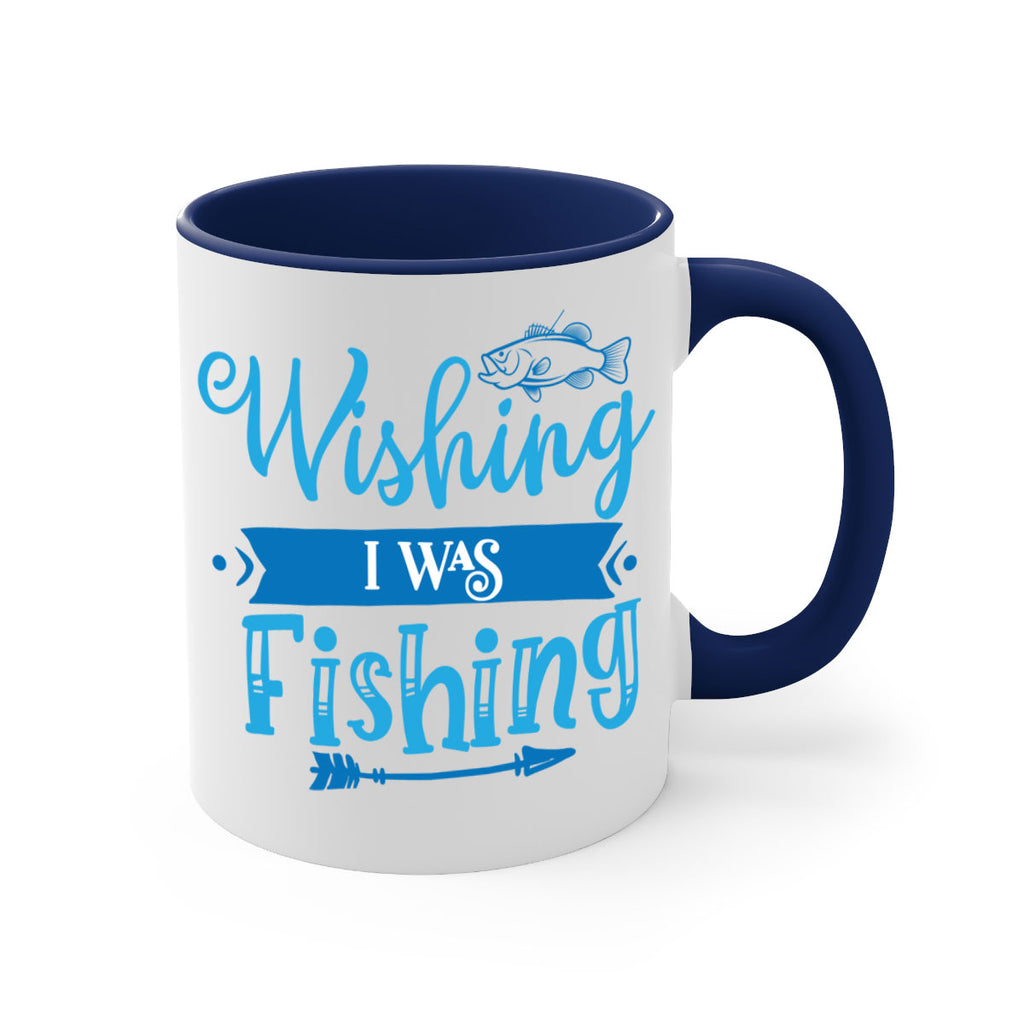 wishing i was fishing 189#- fishing-Mug / Coffee Cup