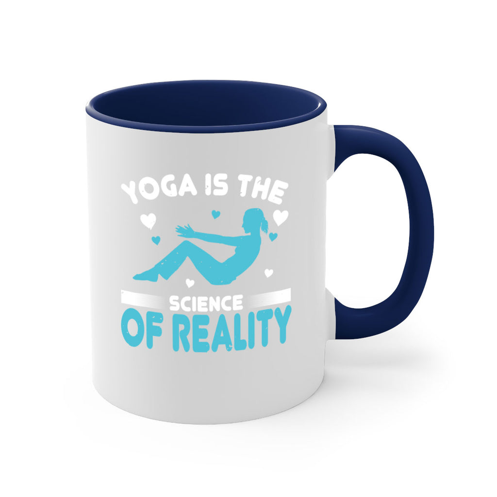 yoga is the science of reality 16#- yoga-Mug / Coffee Cup