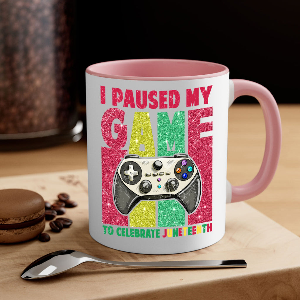 I Paused My Game To Celebrate Juneteeth 1#- juneteenth-Mug / Coffee Cup