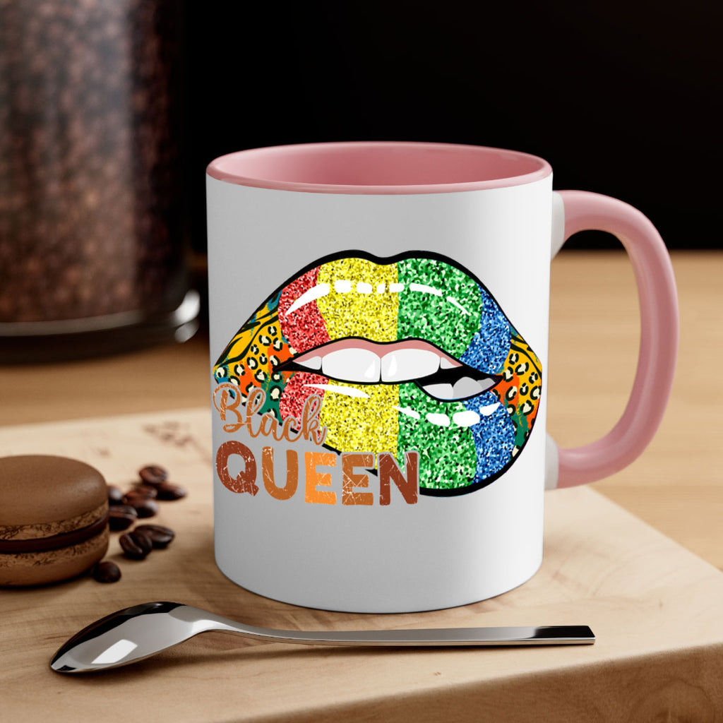 Juneteenth Black Queen Sexy Lip Png 35#- juneteenth-Mug / Coffee Cup