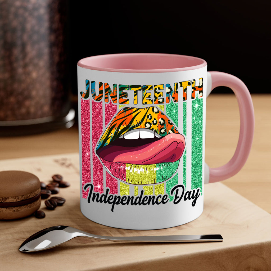 Juneteenth Independence Day Sexy Lip Png 11#- juneteenth-Mug / Coffee Cup