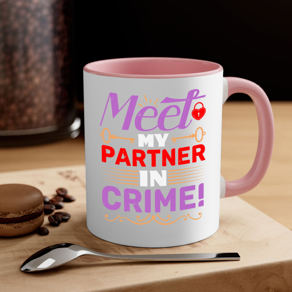 Meet my Partner in Crime Style 82#- best friend-Mug / Coffee Cup