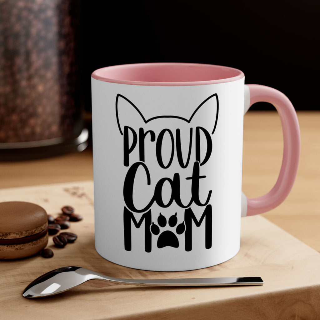 Pround Cat Mom Style 103#- cat-Mug / Coffee Cup