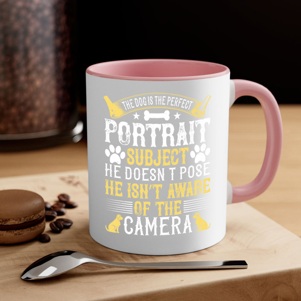The dog is the perfect portrait subject He doesn’t pose He isn’t aware of the camera Style 156#- Dog-Mug / Coffee Cup