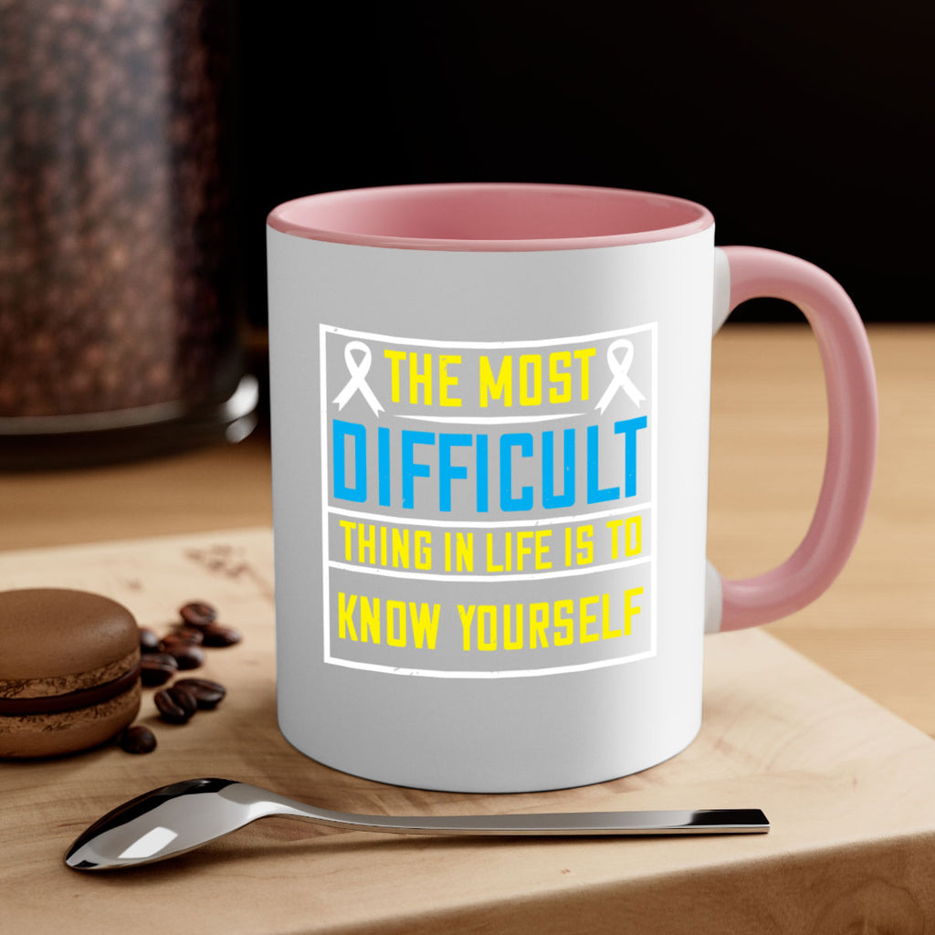 The most difficult thing in life is to know yourself Style 16#- Self awareness-Mug / Coffee Cup