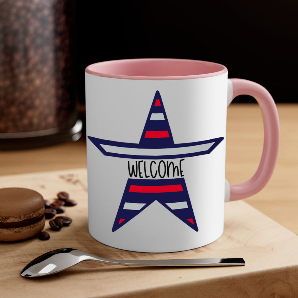 Welcome Style 186#- 4th Of July-Mug / Coffee Cup