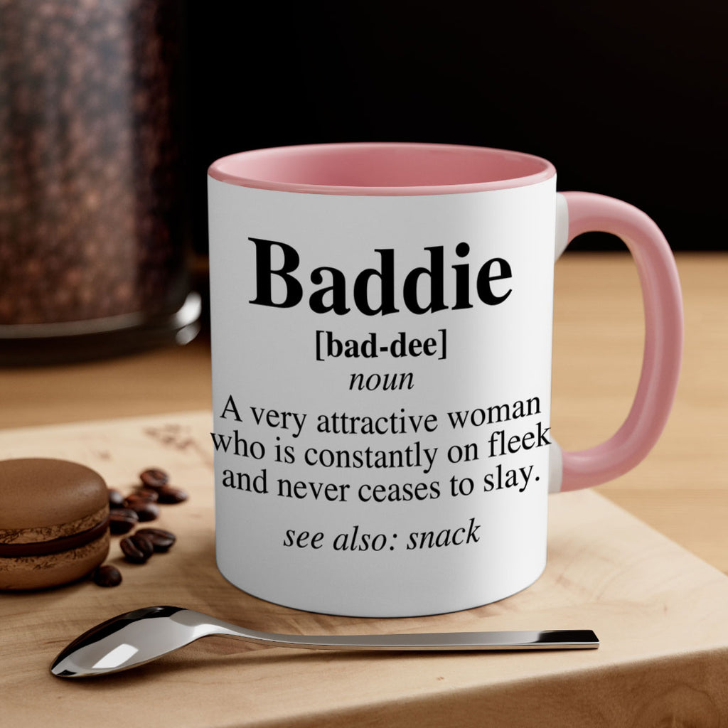 baddie definition 269#- black words - phrases-Mug / Coffee Cup