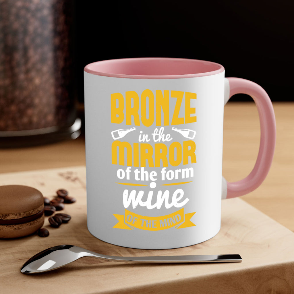 bronze in the mirror of the form wine of the mind 99#- wine-Mug / Coffee Cup