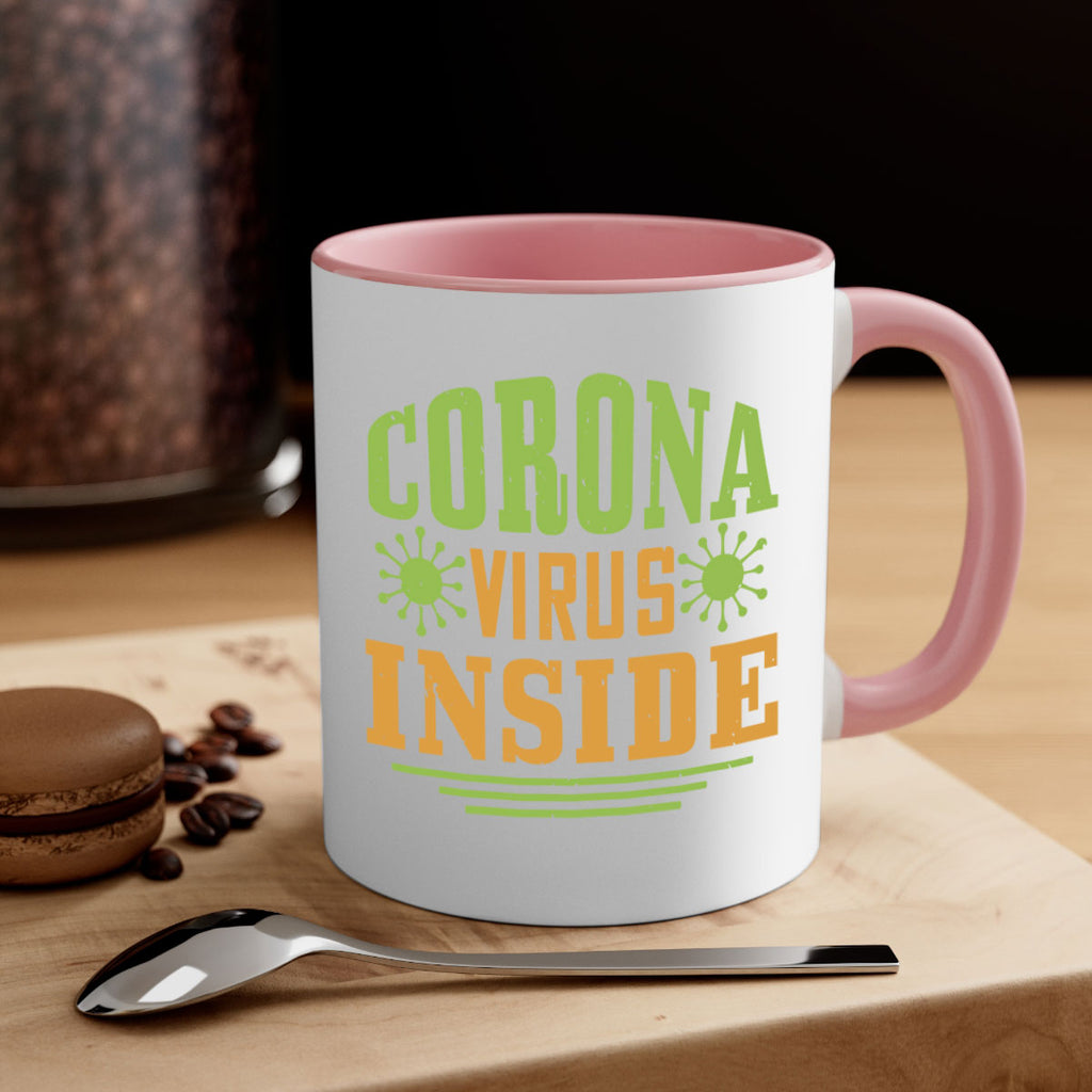 coronavirus inside Style 2#- corona virus-Mug / Coffee Cup
