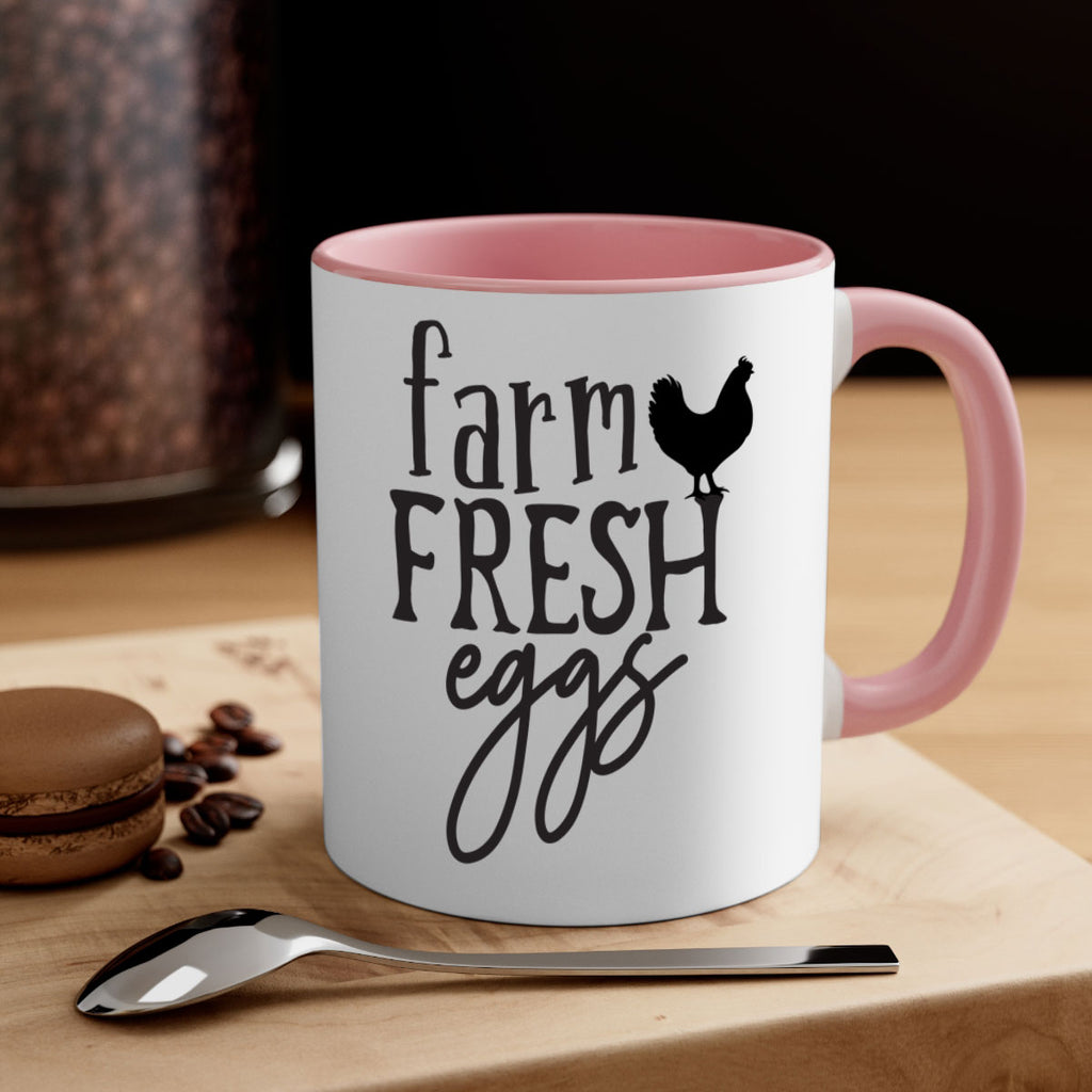 farm fresh eggs 102#- kitchen-Mug / Coffee Cup