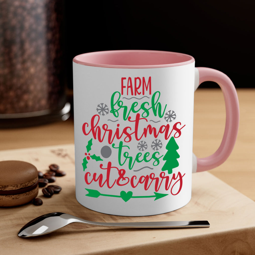 farm fress christmas trees style 208#- christmas-Mug / Coffee Cup