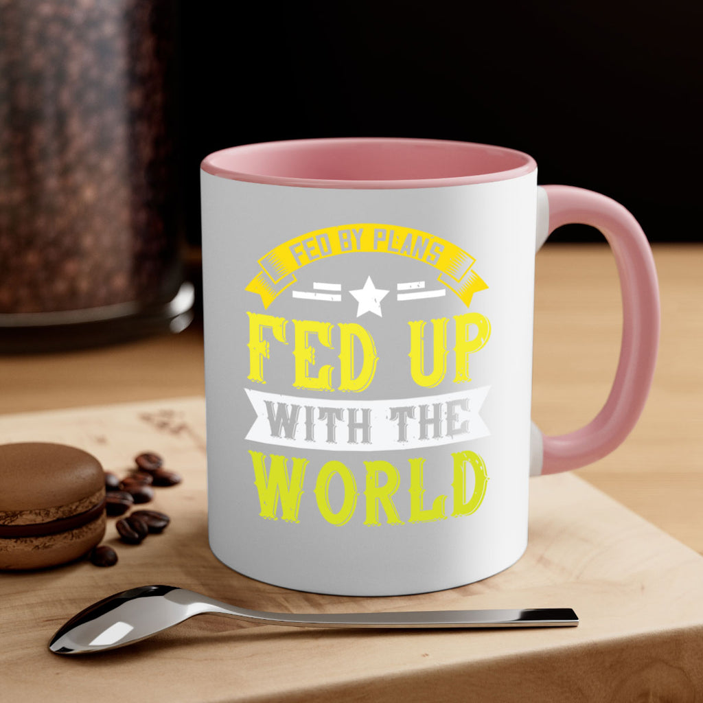 fed by plans fed up with the world 137#- vegan-Mug / Coffee Cup