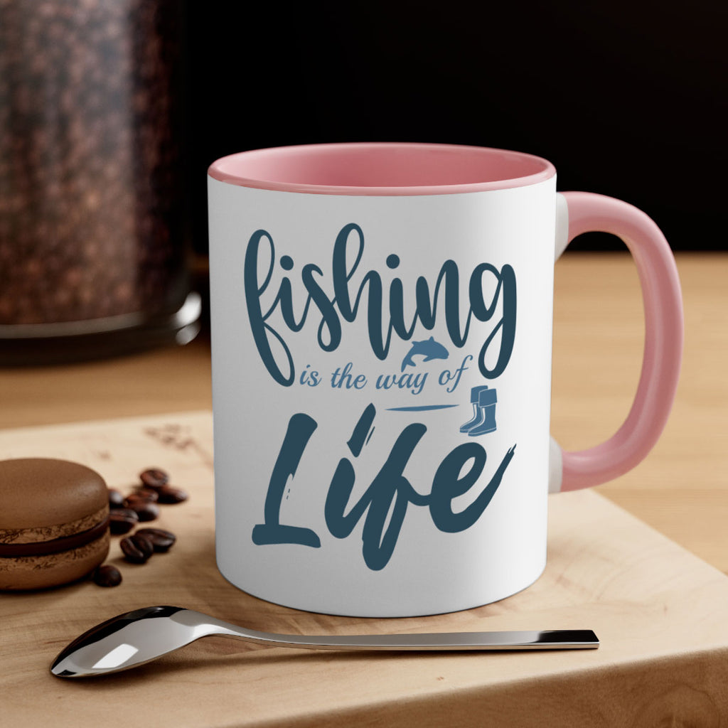 fishing is the way 137#- fishing-Mug / Coffee Cup