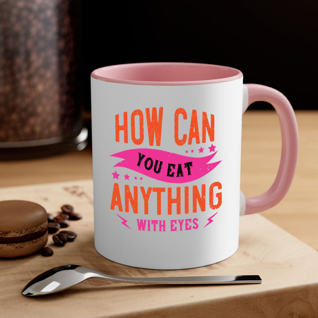 how can you eat anything with eyes 55#- vegan-Mug / Coffee Cup