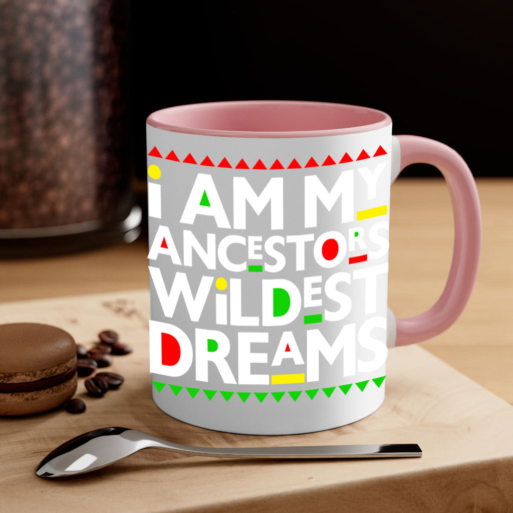 i am my  ancestors wildest dreams 115#- black words - phrases-Mug / Coffee Cup
