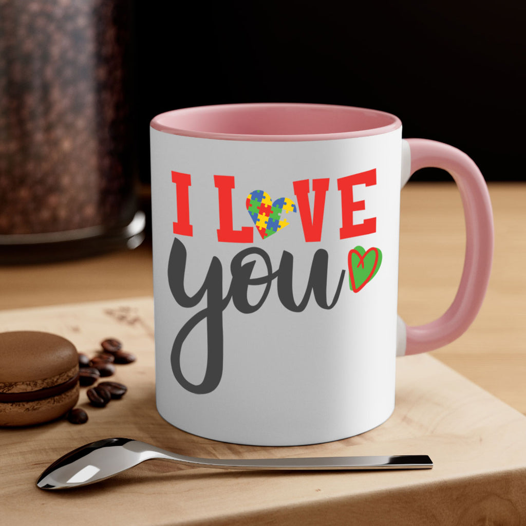 i love you Style 23#- autism-Mug / Coffee Cup