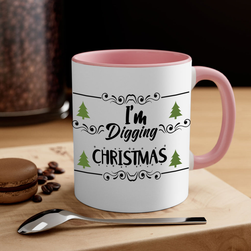 i m digging christmas style 338#- christmas-Mug / Coffee Cup