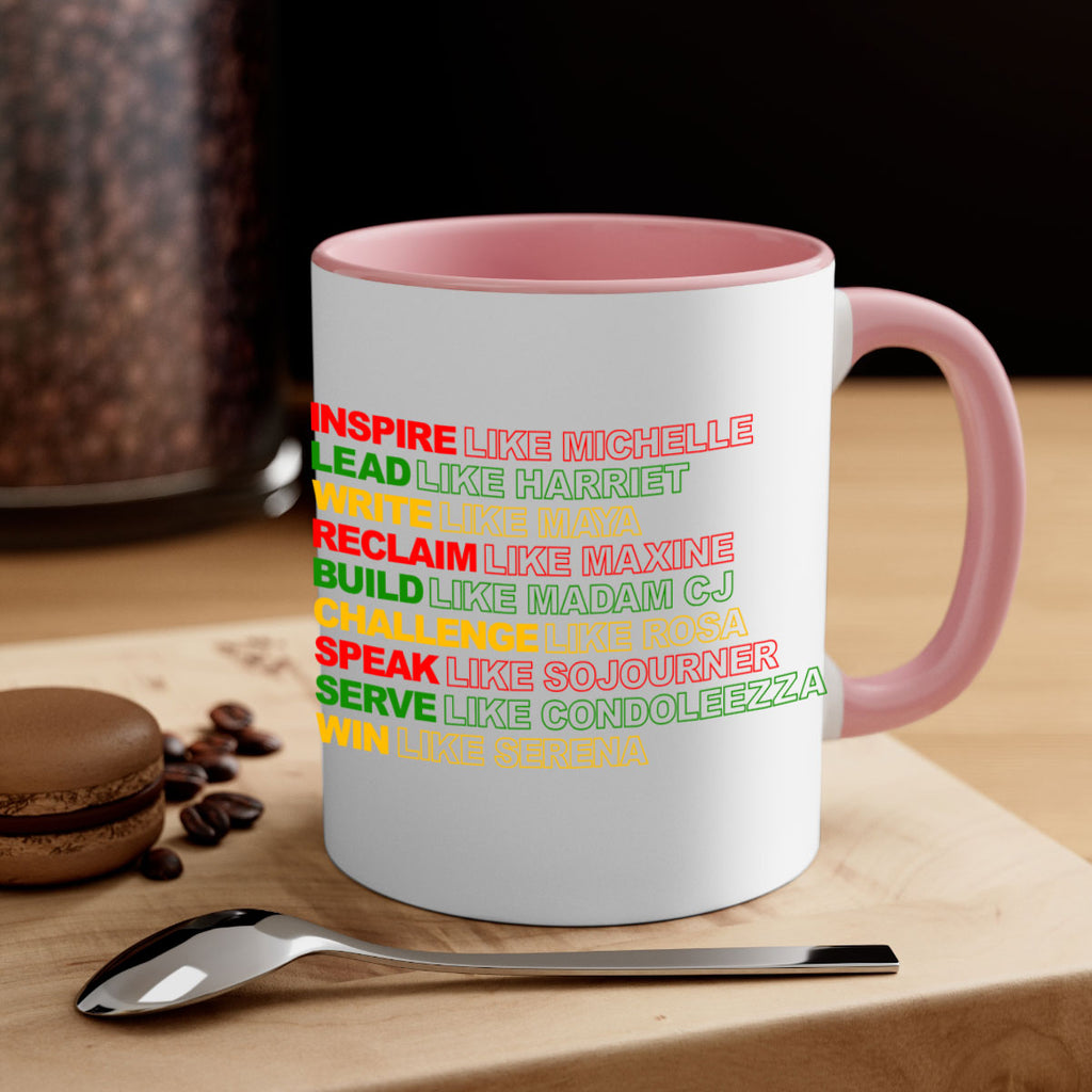 inspire like michelle 107#- black words - phrases-Mug / Coffee Cup