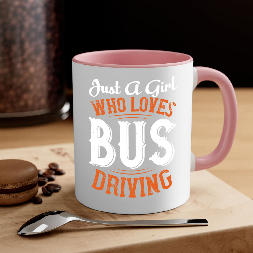 just a girl who loves bus driving Style 23#- bus driver-Mug / Coffee Cup