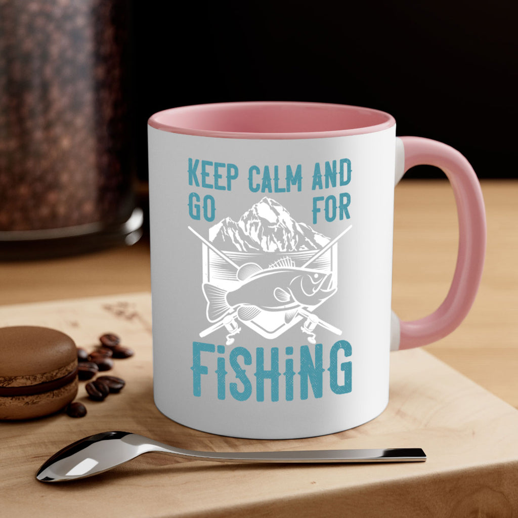 keep calm and go for fishing 247#- fishing-Mug / Coffee Cup