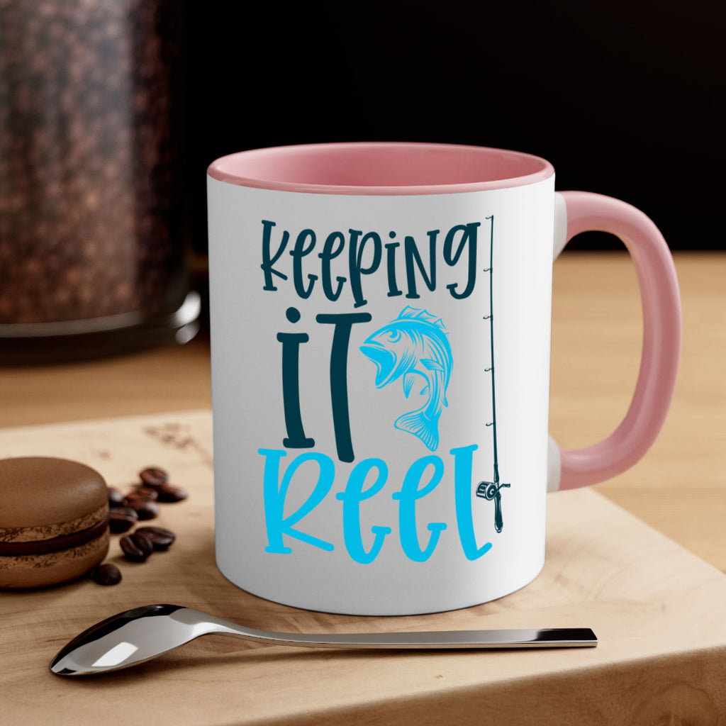 keeping it reel 207#- fishing-Mug / Coffee Cup