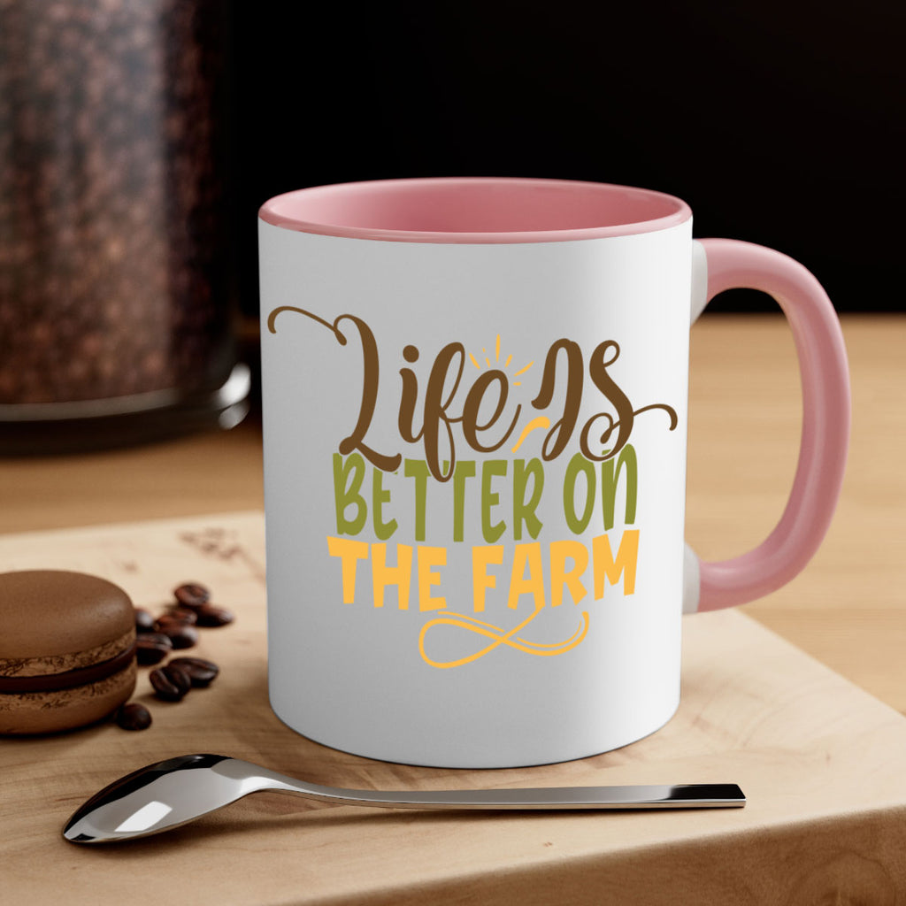 life is better on the farm 5#- Farm and garden-Mug / Coffee Cup