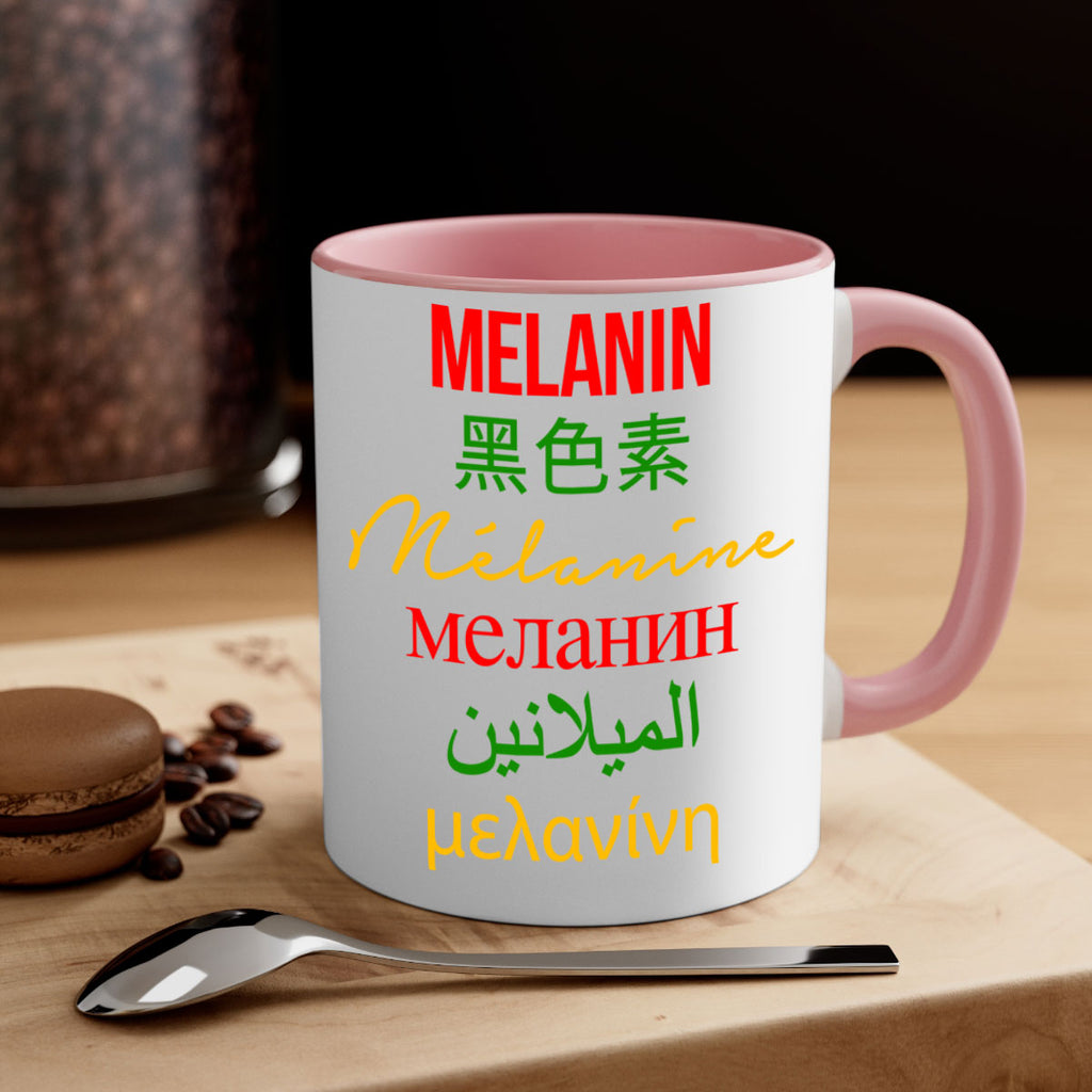 melanin multilingual 88#- black words - phrases-Mug / Coffee Cup