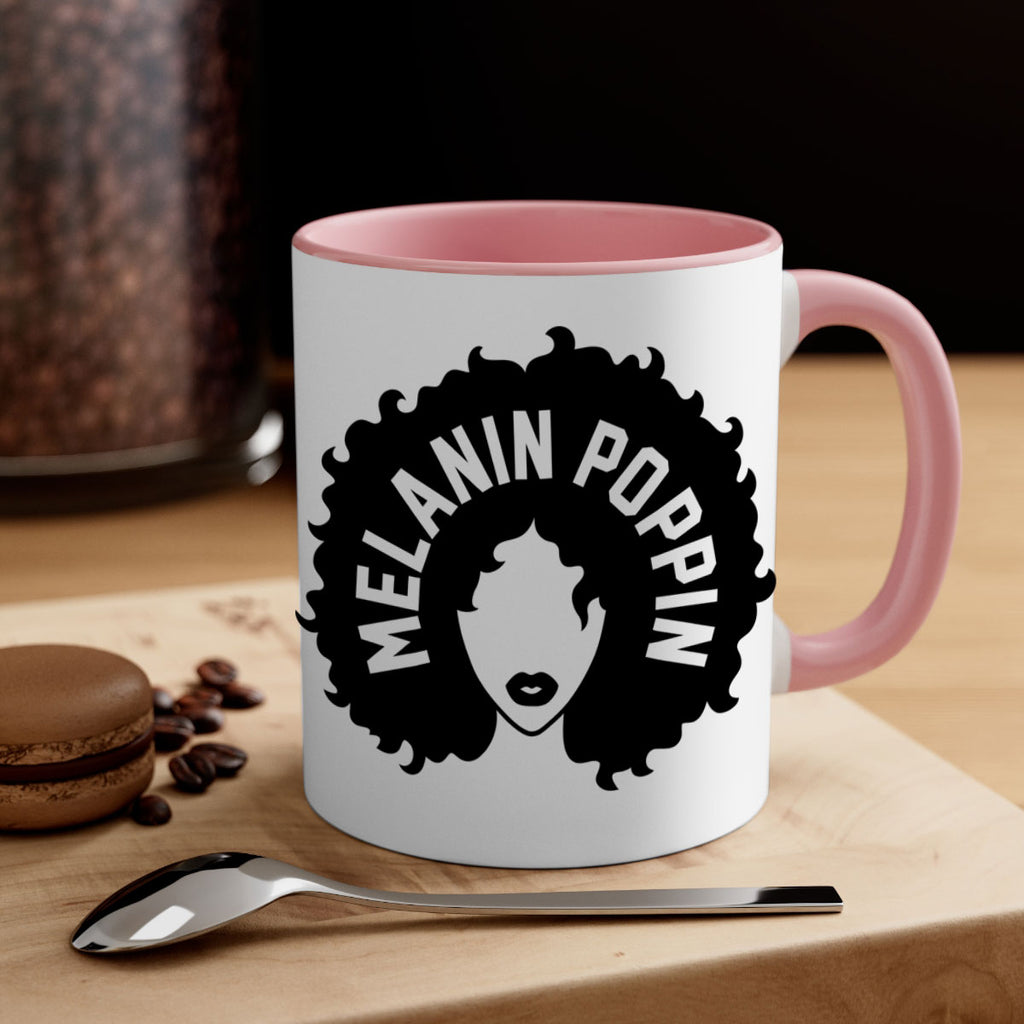 melanin poppin 85#- black words - phrases-Mug / Coffee Cup