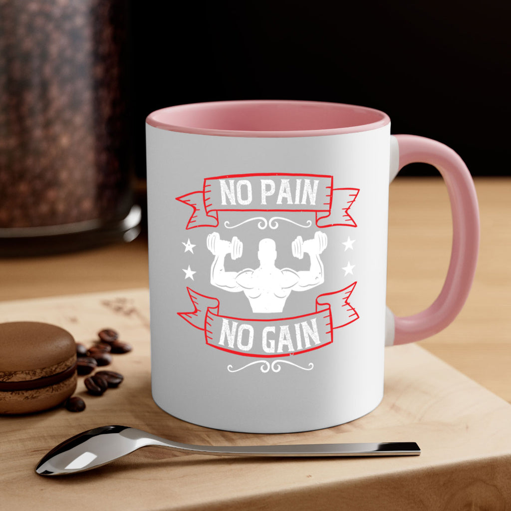 no pain no gain 82#- gym-Mug / Coffee Cup