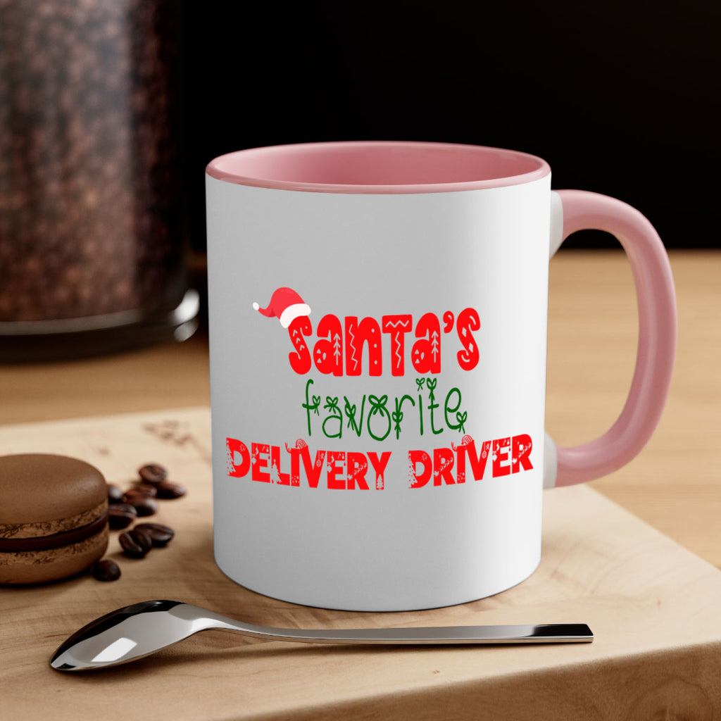santas favorite delivery driver style 772#- christmas-Mug / Coffee Cup