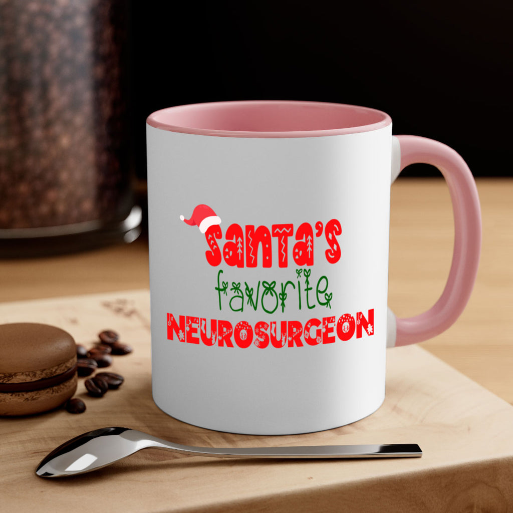 santas favorite neurosurgeon style 974#- christmas-Mug / Coffee Cup
