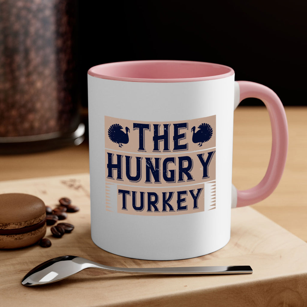 the hungry turkey 3#- thanksgiving-Mug / Coffee Cup