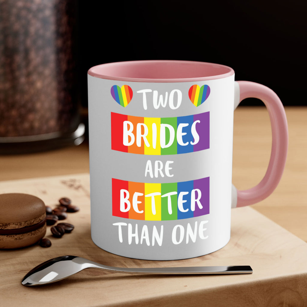 two brides are better than lgbt 8#- lgbt-Mug / Coffee Cup