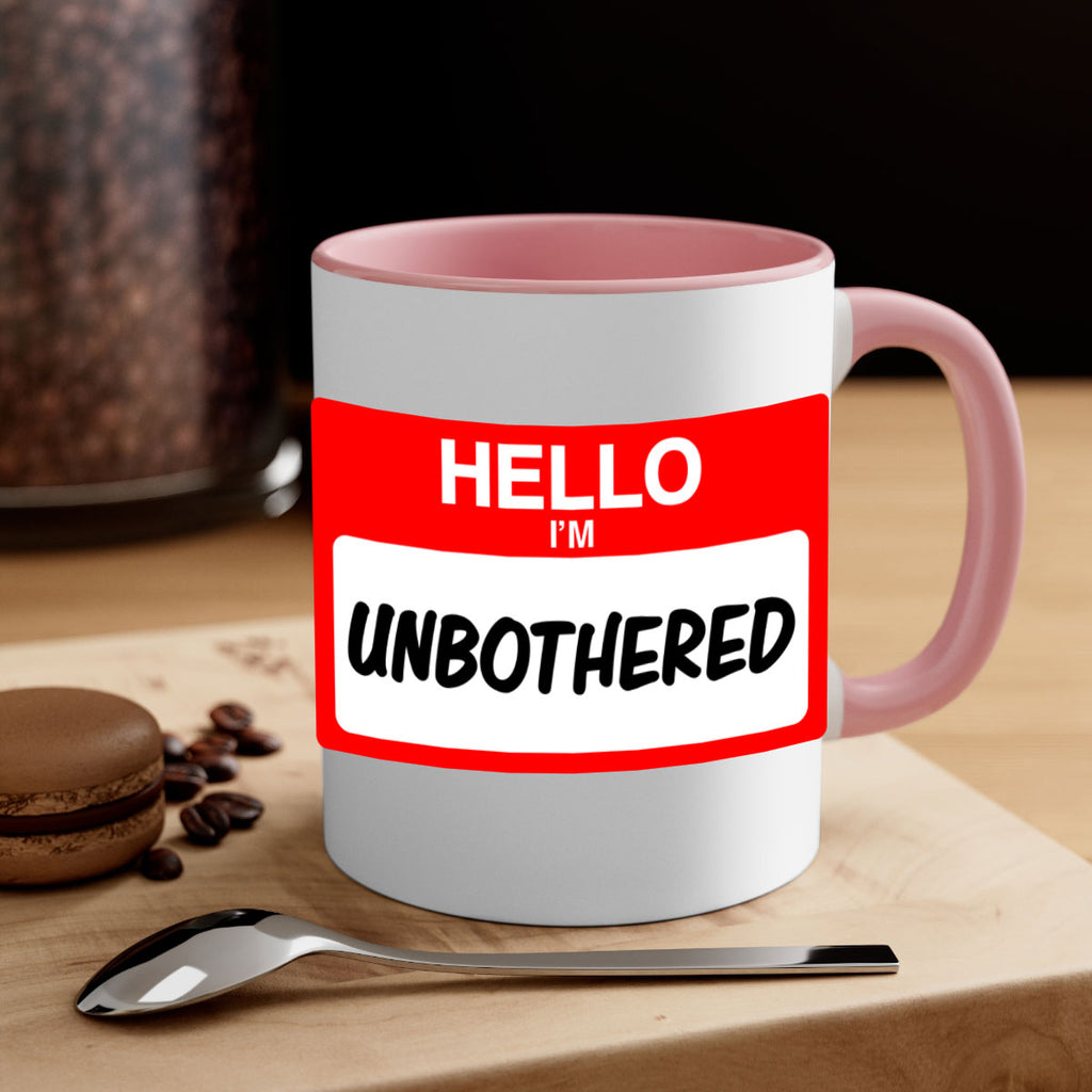 unbothered 14#- black words - phrases-Mug / Coffee Cup