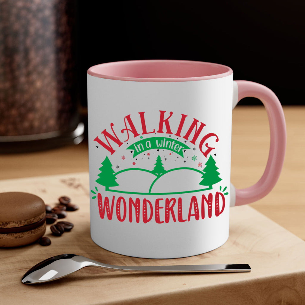 walking in a winter wonderland style 1225#- christmas-Mug / Coffee Cup