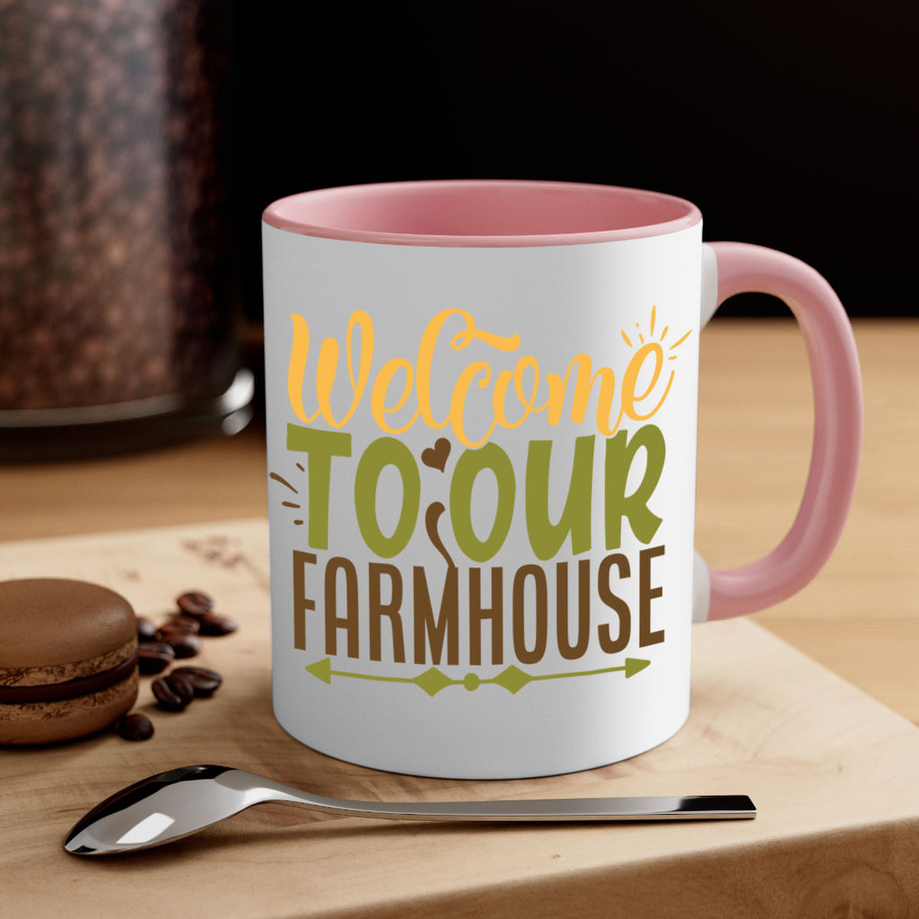 welcome to our farmhouse 2#- Farm and garden-Mug / Coffee Cup