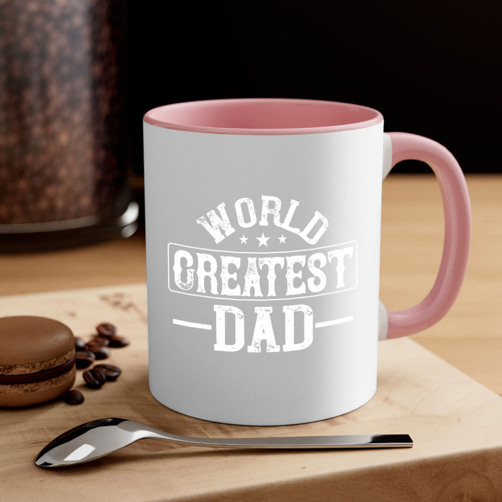 world greatest dad 143#- fathers day-Mug / Coffee Cup