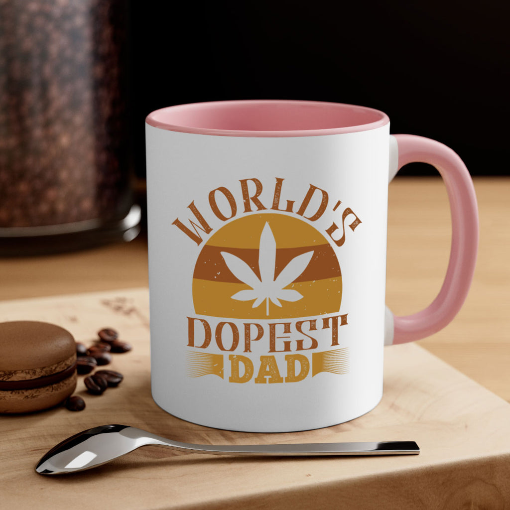worlds dopest dad 145#- fathers day-Mug / Coffee Cup