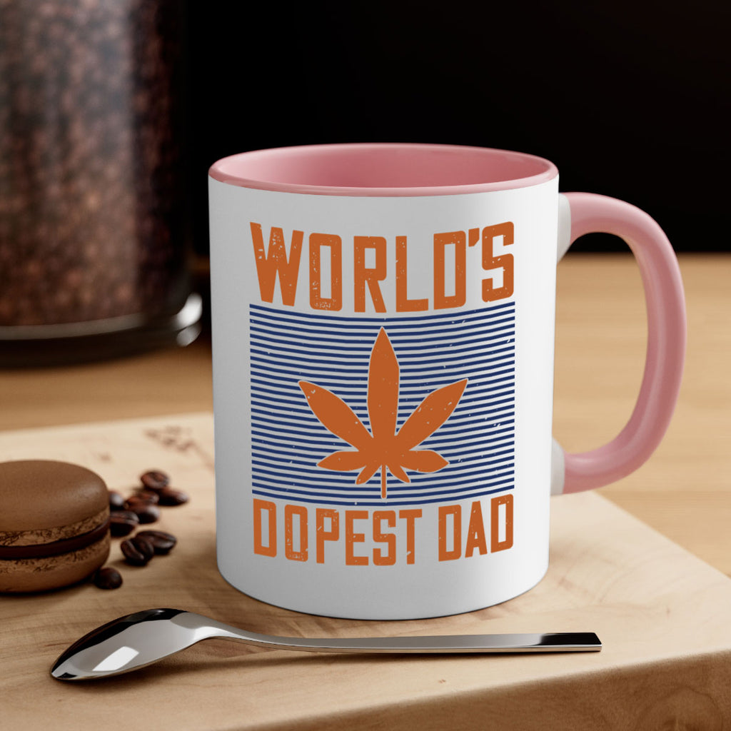 worlds dopest dad 148#- fathers day-Mug / Coffee Cup