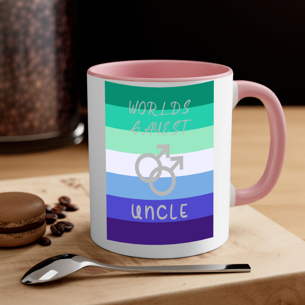 worlds gayest uncle lgbt proud 1#- lgbt-Mug / Coffee Cup