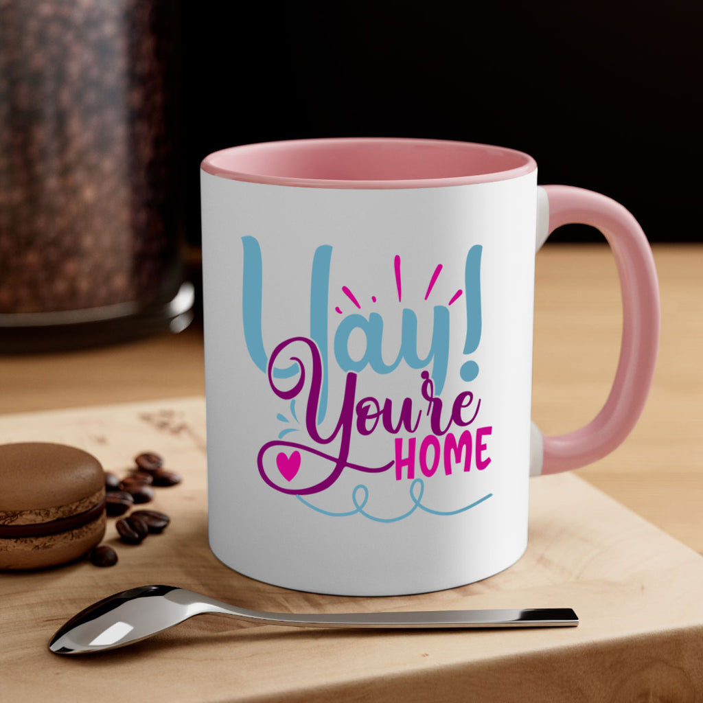 yay youre home 7#- Family-Mug / Coffee Cup