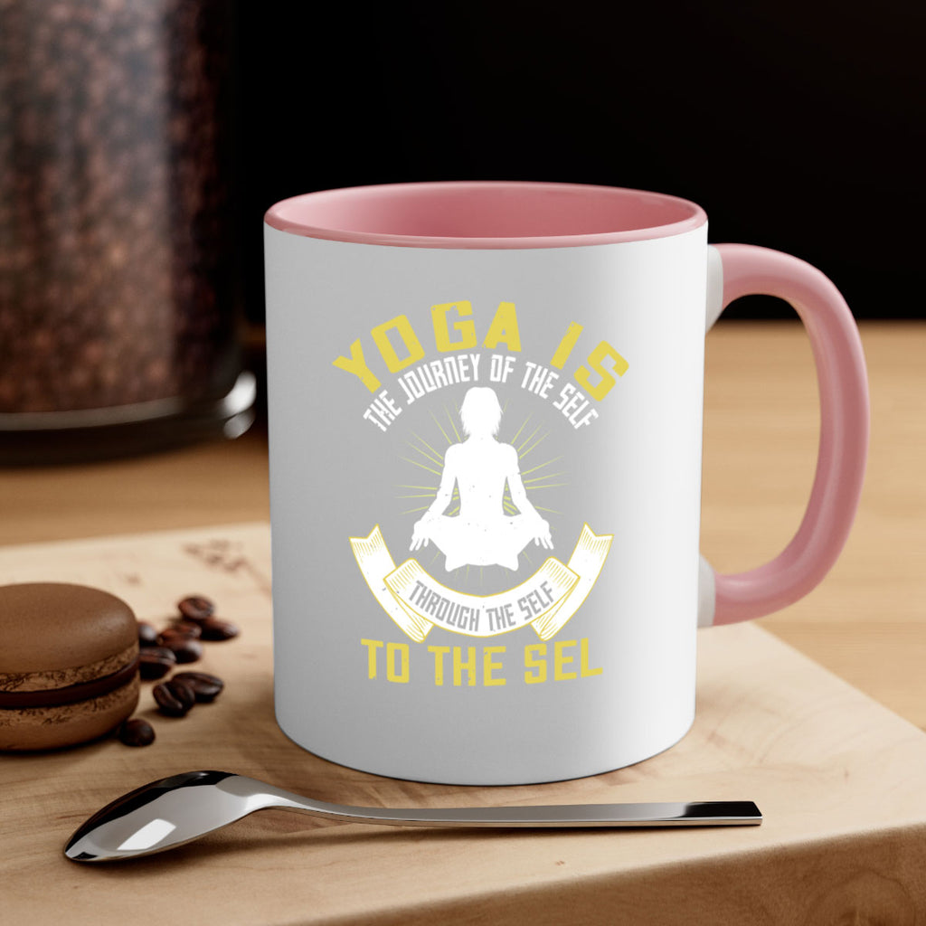 yoga is the journey of the self through the self to the sel 20#- yoga-Mug / Coffee Cup