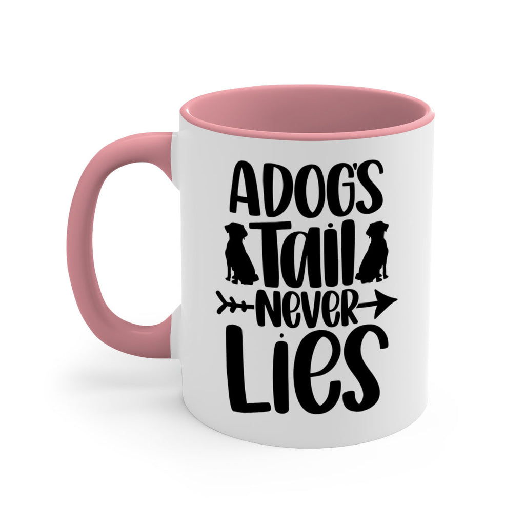 A Dogs Tail Never Lies Style 37#- Dog-Mug / Coffee Cup