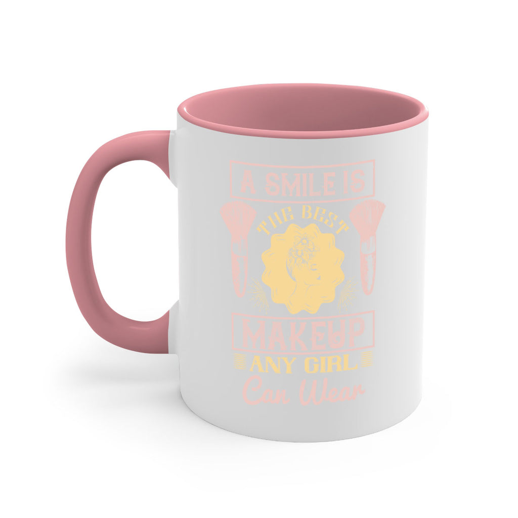 A smile is the best makeup any girl can wear Style 205#- makeup-Mug / Coffee Cup