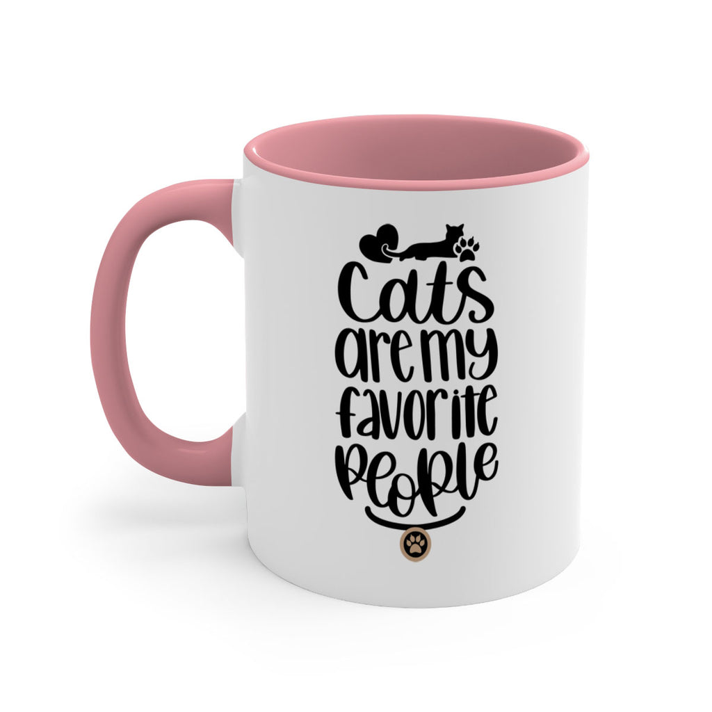 Cats Are My Favorite People Style 89#- cat-Mug / Coffee Cup
