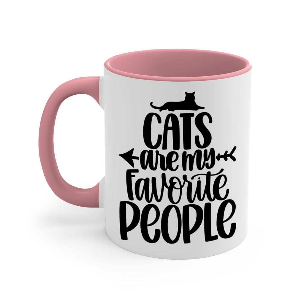 Cats Are My Favorite People Style 90#- cat-Mug / Coffee Cup