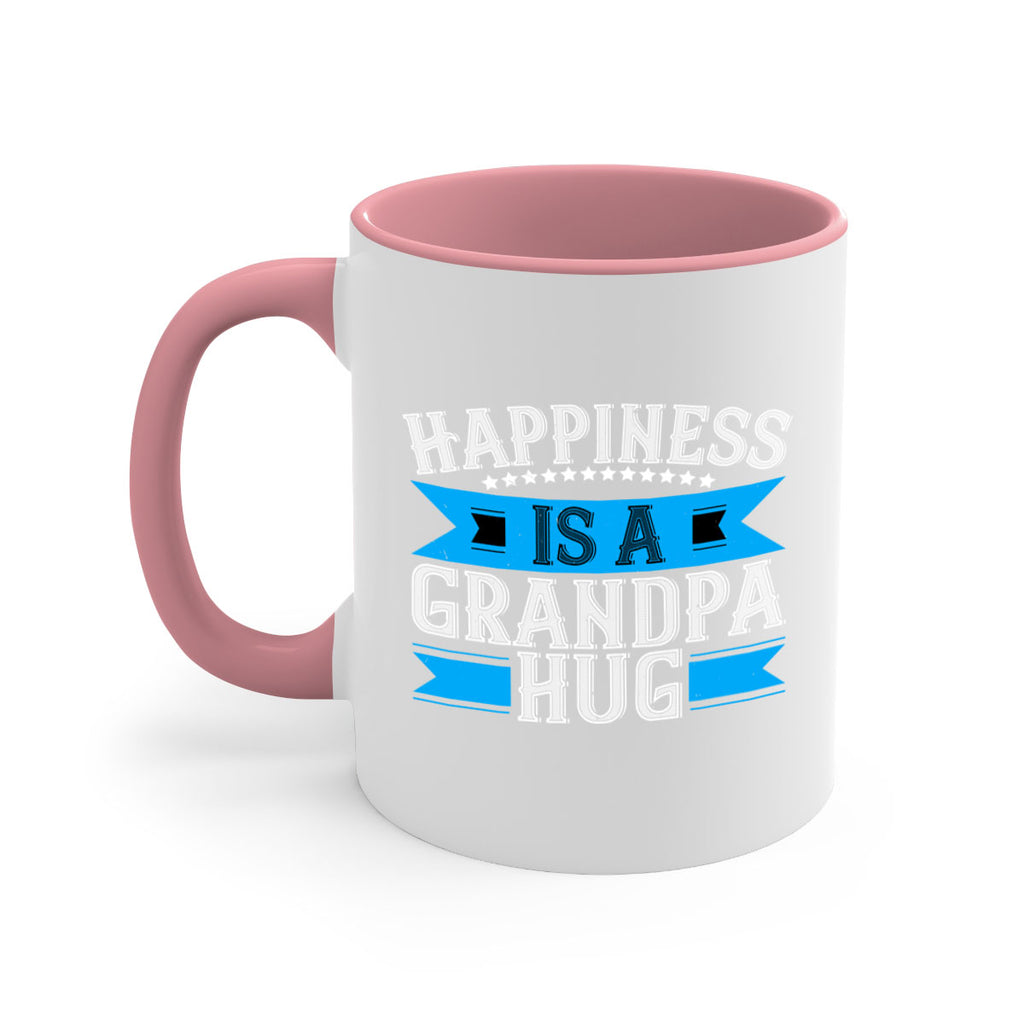 Happiness is a grandpa hug 94#- grandpa-Mug / Coffee Cup