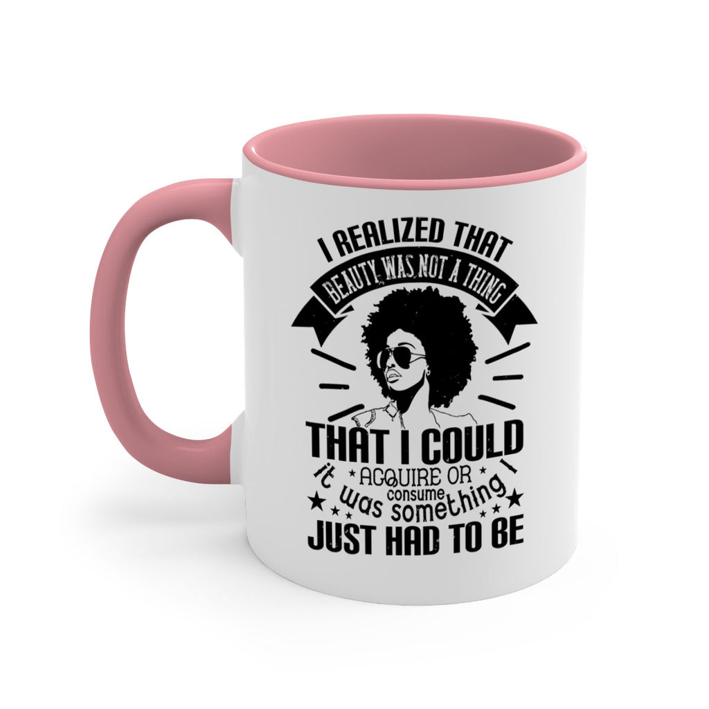 I realized that beauty was not a thing that I could acquire or consume Style 26#- Afro - Black-Mug / Coffee Cup