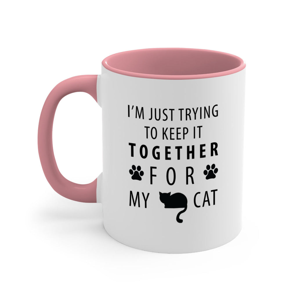I’m Just Trying Style 61#- cat-Mug / Coffee Cup