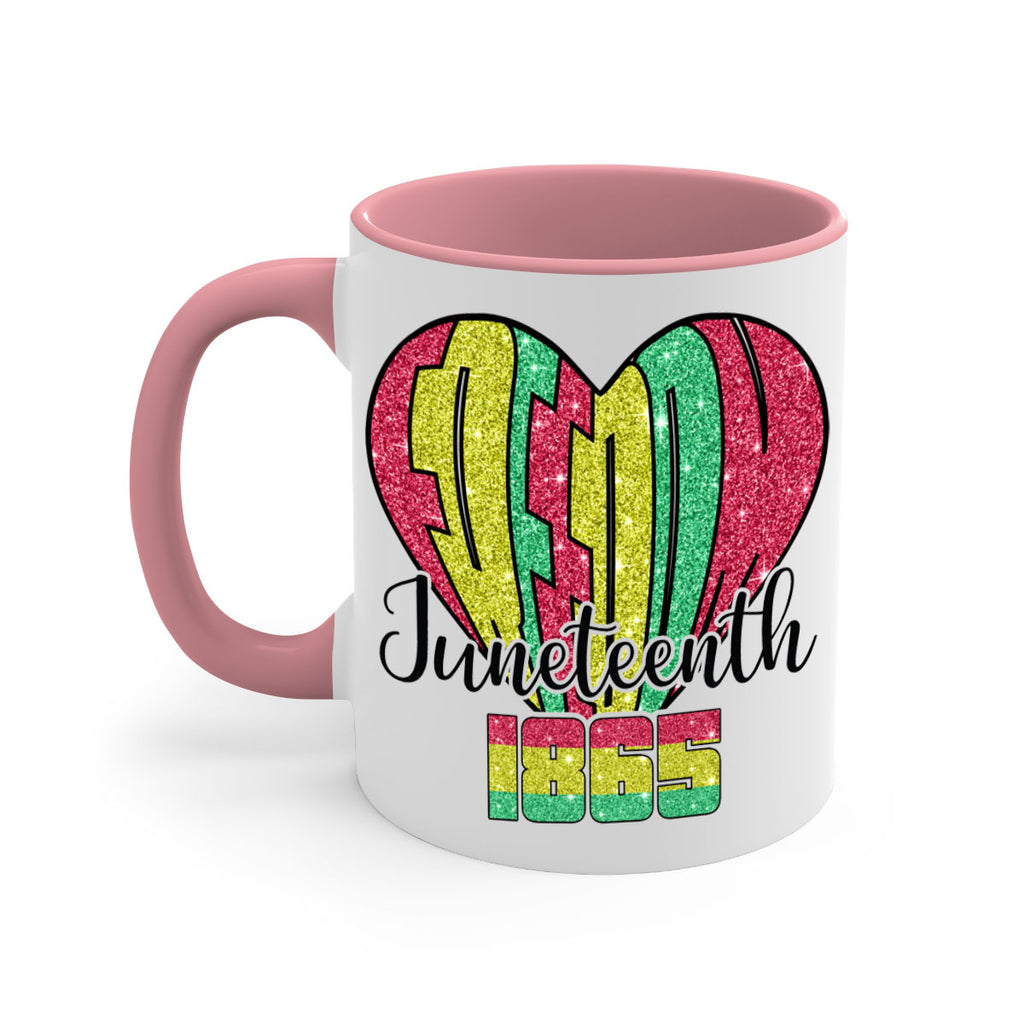 Juneteenth Since 1865 Heart 20#- juneteenth-Mug / Coffee Cup